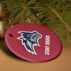 Stony Brook University Seawolves Logo Porcelain Holiday Christmas Tree Ornament - 4 of 4