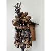 German Hunter Style Cuckoo Clock 17" with Music & Buck - 3 of 4
