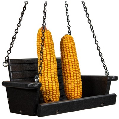 JCS Wildlife Poly Lumber Squirrel Swing Corn Cob Feeder