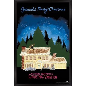Trends International National Lampoon's Christmas Vacation - House Framed Wall Poster Prints - 1 of 4
