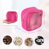 Unique Bargains Waterproof Clear Mini Makeup Bag 1 Pc - 4 of 4