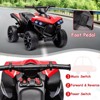 Kids ATV 4-Wheeler  Toy – Electric Quad Car with Simple Foot Pedal Control & Realistic Design for Toddlers - 3 of 4