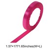 Unique Bargains Ribbons for Crafts Satin Smooth Edges Polyester 866.14"x0.39" 1 Pcs - 3 of 4