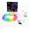 Twinkly Flex App-Controlled Flexible Light Tube with RGB (16 Million Colors) LEDs. White Wire. Indoor Smart Home Decoration Light - 2 of 4