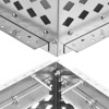 304 Stainless Steel Chimney Cap Cover - Adjustable Fireplace Flue Vent Top with Metal Strips, Screws & Gloves Included - 4 of 4