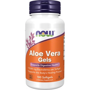NOW Aloe Vera Gels 100 Sgels - 1 of 2