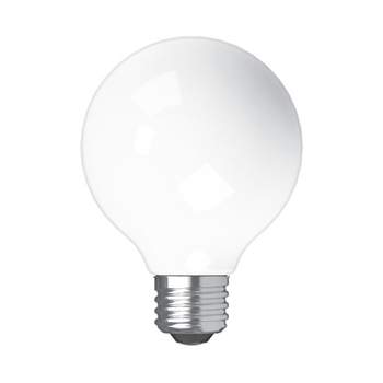 GE 2pk 5.5W 60W Equivalent Relax LED HD Globe Light Bulbs Soft White