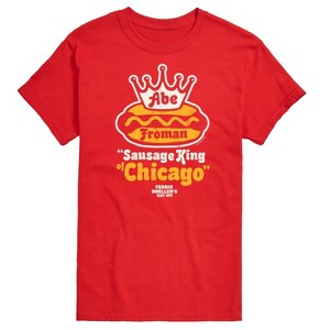 Men's - Ferris Bueller's Day Off - Abe Froman Sausage King Short Sleeve Graphic T-Shirt - 1 of 4