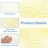 Unique Bargains Sheer Nylon Glitters Wave Mesh Decorative Ribbon Trim 6 Inch 10 Yards - 3 of 4