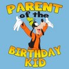 Men's Mickey & Friends Goofy Parent of the Birthday Kid T-Shirt - 2 of 4