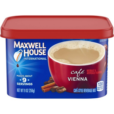 Maxwell House International Caf Vienna Medium Roast Beverage Mix 9oz Target