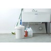 Racxily Round Utility Bucket, Comfort Handle, 5 Gallon Plastic Storage barrel, White - 4 of 4