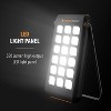 ToughTested® Portable Power Pack, 10,000-mAh, LED Solar with Light in Black - 3 of 4