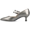 Journee Women's Carnation Medium and Wide Width Kitten Heel Mary Jane Pumps - 2 of 4