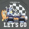 Seven Times Six Bluey Shirt Men's Est. 2018 Let's Go Bingo Muffin Adult Short Sleeve Tee Gray - 2 of 3