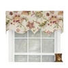Ophelia Regal Style 3" Rod Pocket Valance 50" x 17" Multicolor by RLF Home - 2 of 4