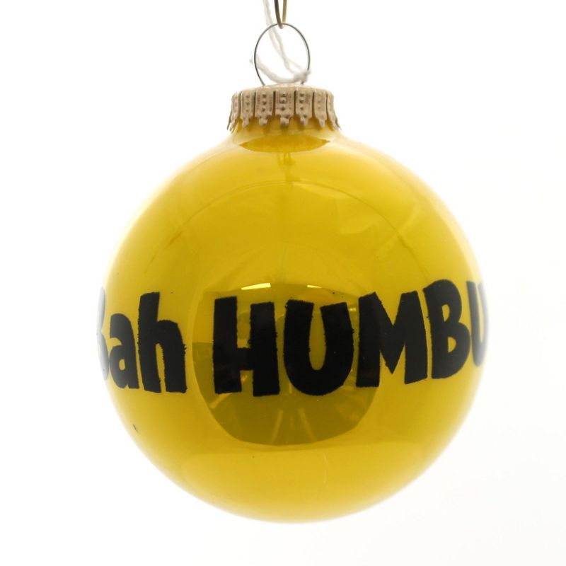 Christmas By Krebs 3.25 In Full Sun Emotion Ball Ornament Emoji Tree Ornaments, 2 of 3