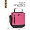 Dickies Basic Insulated Lunch Bag for Men Women, Mini Portable Reusable Thermal Lunch Box Cooler Tote - 3 of 4