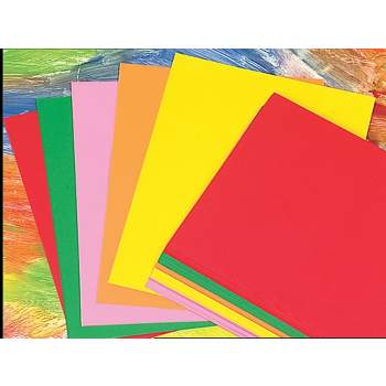 Pacon Card Stock, Assorted Brights, 8.5 X 11, 100 Sheets : Target