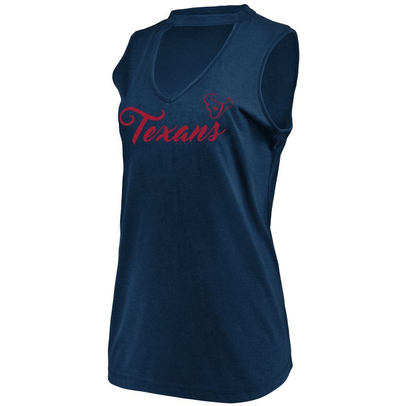 NFL Houston Texans Women's Constant Effort Sleeveless T-Shirt, 1 of 3