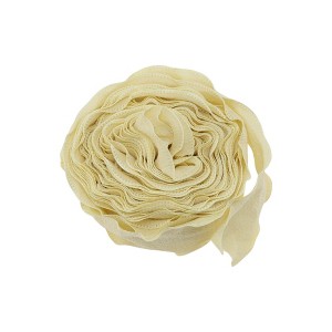 Unique Bargains Ribbon Solid Color Bubble Crinkle Polyester 354.33"x1.57" 1 Pc - 1 of 3