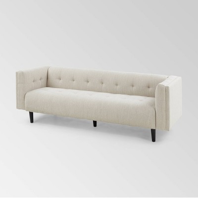Ludwig Mid Century Modern Upholstered Tufted Sofa - Christopher Knight Home