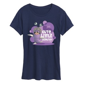 Women's - Disney - Boo Cute Little Monster Short Sleeve Graphic T-Shirt - 1 of 4
