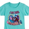 Girls' - Star Wars - I Am Your Valentine Darth Vader Fitted Short Sleeve Graphic T-Shirt - 2 of 4