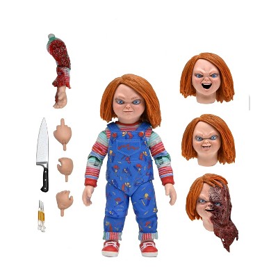 Neca Child's Play - Retro Cloth Chucky & Tiffany - Bride of Chucky Figurine