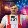 Seasonal Visions Big Boy Deluxe Adult Cartoon Latex Costume Wig - 2 of 3