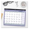Monthly Desk Pad Calendar, 3-Hole Punched, 11 x 8.5, White/Blue/Green Sheets, Black Binding, 12-Month (Jan to Dec): 2026 - 3 of 3