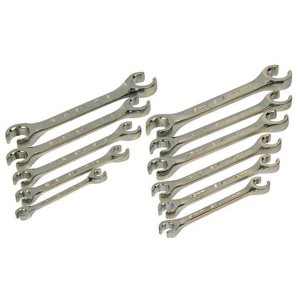 Sk Professional Tools  Flare Nut Wrench Set,11 Pieces,6 Pts 371 - 1 of 1