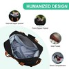 Luupatchy Large Capacity Travel Bag, Dry Wet Separation , For Travel, Fitness Yoga, Weekend Tote Overnight Bag - 2 of 4