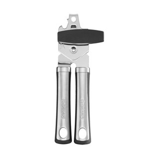 Cuisinart Chefs Classic Pro Stainless Steel Can Opener: Manual Kitchen Tool with Soft-Grip Handle & Bottle Opener - 1 of 4
