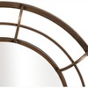 Sagebrook Home 28" in Diameter Gold Finish Expanding Rings Circular Wall Mirror for Entry, Hallway, Bathroom, Dining Room or Bedroom - 4 of 4