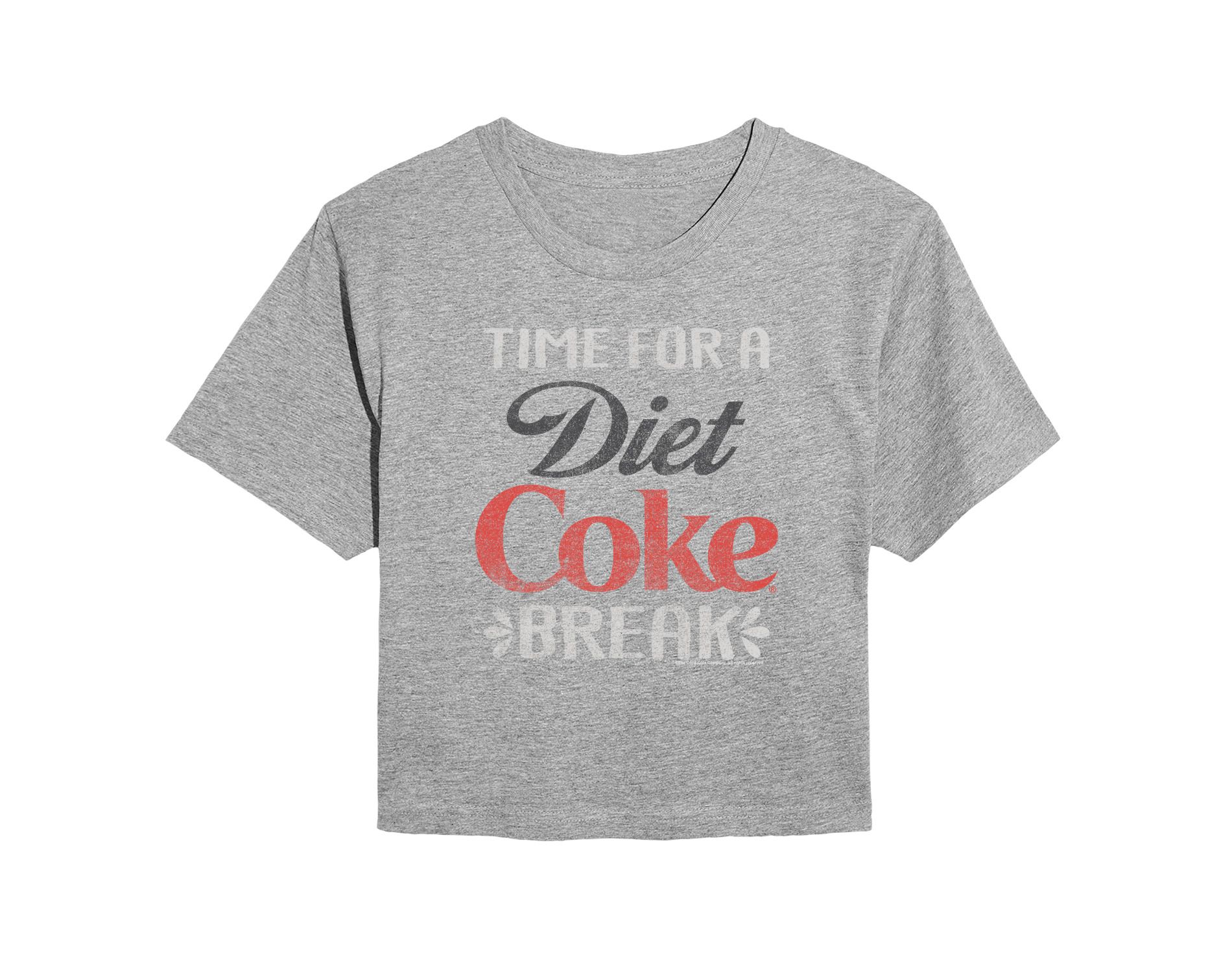Women's - Coca-Cola - Diet Coke Break Cropped Graphic T-Shirt