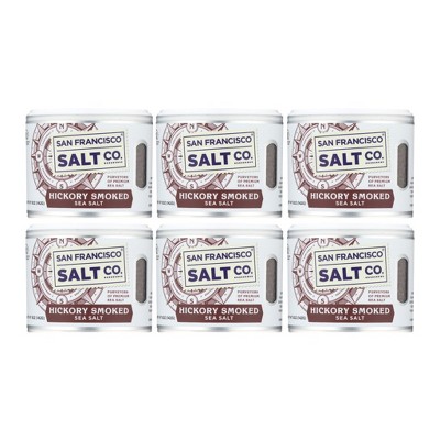 San Francisco Salt Co. Hickory Smoked Sea Salt - Case of 6/5 oz