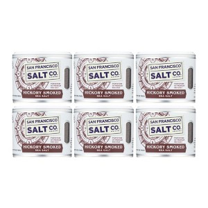 San Francisco Salt Co. Hickory Smoked Sea Salt - Case of 6/5 oz - 1 of 4