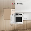 GASLAND 24" 2.6 Cu.ft Built-in Convection Single Wall Electric Oven with Rotisserie, Stainless Steel,  ES611TS - 3 of 4