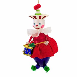 Italian Ornaments 8.5 Inch Jolly Drumbo Clown Italian Ornament Tree Ornaments - 1 of 4