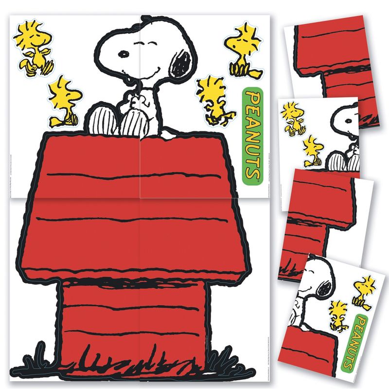 Eureka® Giant Character Snoopy and Dog House Bulletin Board Set, 1 of 4