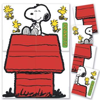 Eureka® Giant Character Snoopy and Dog House Bulletin Board Set