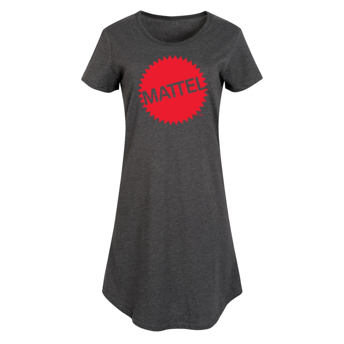 Women's - Mattel - Mattel Original Logo Graphic T-shirt Dress - thumbnail 5