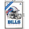 Trends International NFL Buffalo Bills - Drip Helmet 20 Framed Wall Poster Prints - 3 of 4