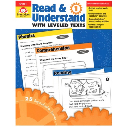 Evan-Moor Educational Publishers Read & Understand with Leveled Texts Book, Grade 1 - image 1 of 3