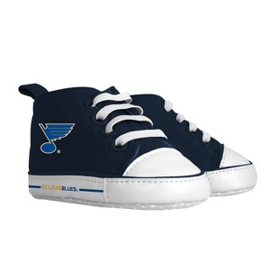 Baby Fanatic Unisex High-Top Pre-Walkers Baby Shoes - NHL St. Louis Blues Officially Licensed - 1 of 4