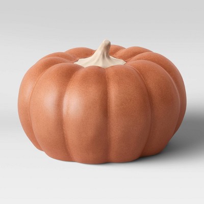 Large Ceramic Pumpkin Orange - Threshold™