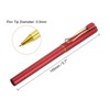 Unique Bargains Metal Smooth Writing Office Reusable Gel Ink Rollerball Pens 12 Pcs - 2 of 4