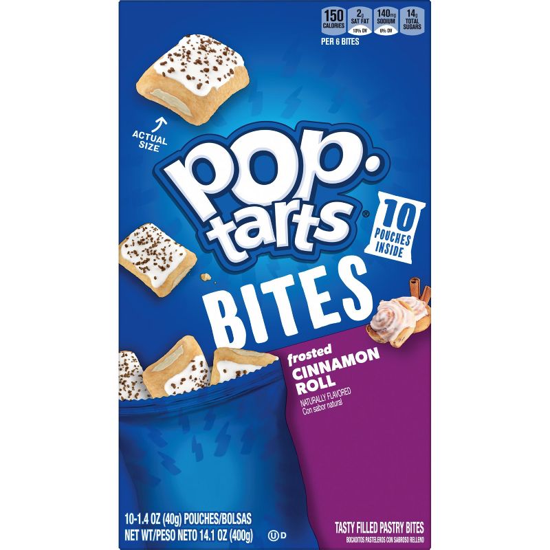 Pop-Tarts Bites Frosted Cinnamon Roll - 10ct  / 14.1oz, 5 of 8