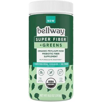 Bellway Super Fiber Digestive Powder - Mixed Greens - 10oz